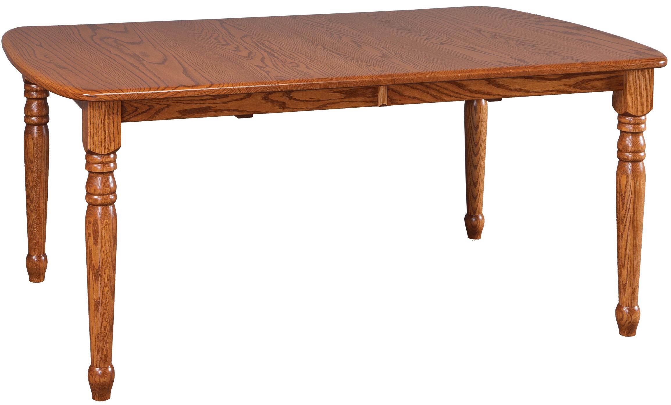 Daniel's Amish Tables Solid Wood Rectangular Table VanDrie Home